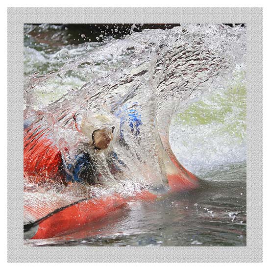 Diving in waves